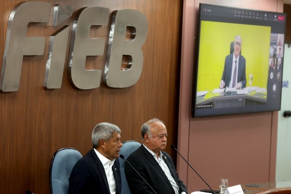 Governador e presidente da Fieb se reúnem com Alckmin e defendem retirada de produtos baianos da lista de taxação dos EUA