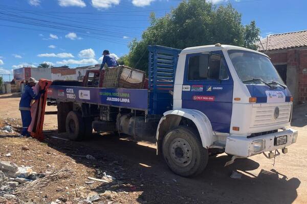 Juazeiro lança o serviço Cata Treco e oferece nova alternativa sustentável para descarte de móveis e objetos