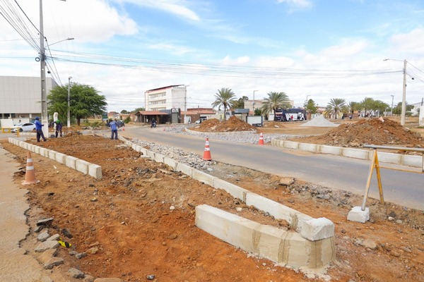 Obra de mobilidade no João de Deus segue em ritmo acelerado em Petrolina