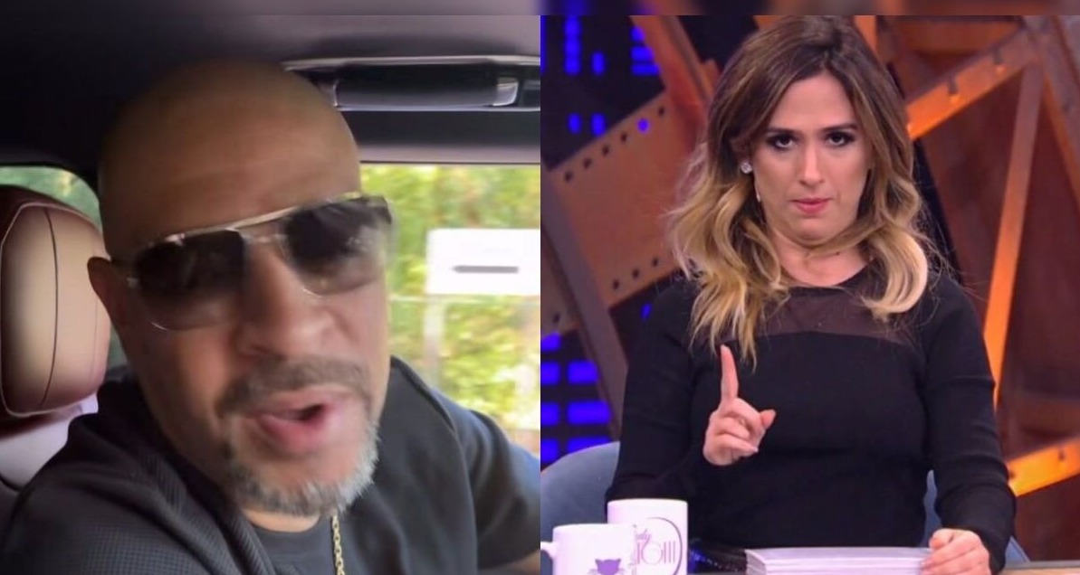 Adriano Imperador deixa a gravação de Lady Night e causa confusão no Globo Studios