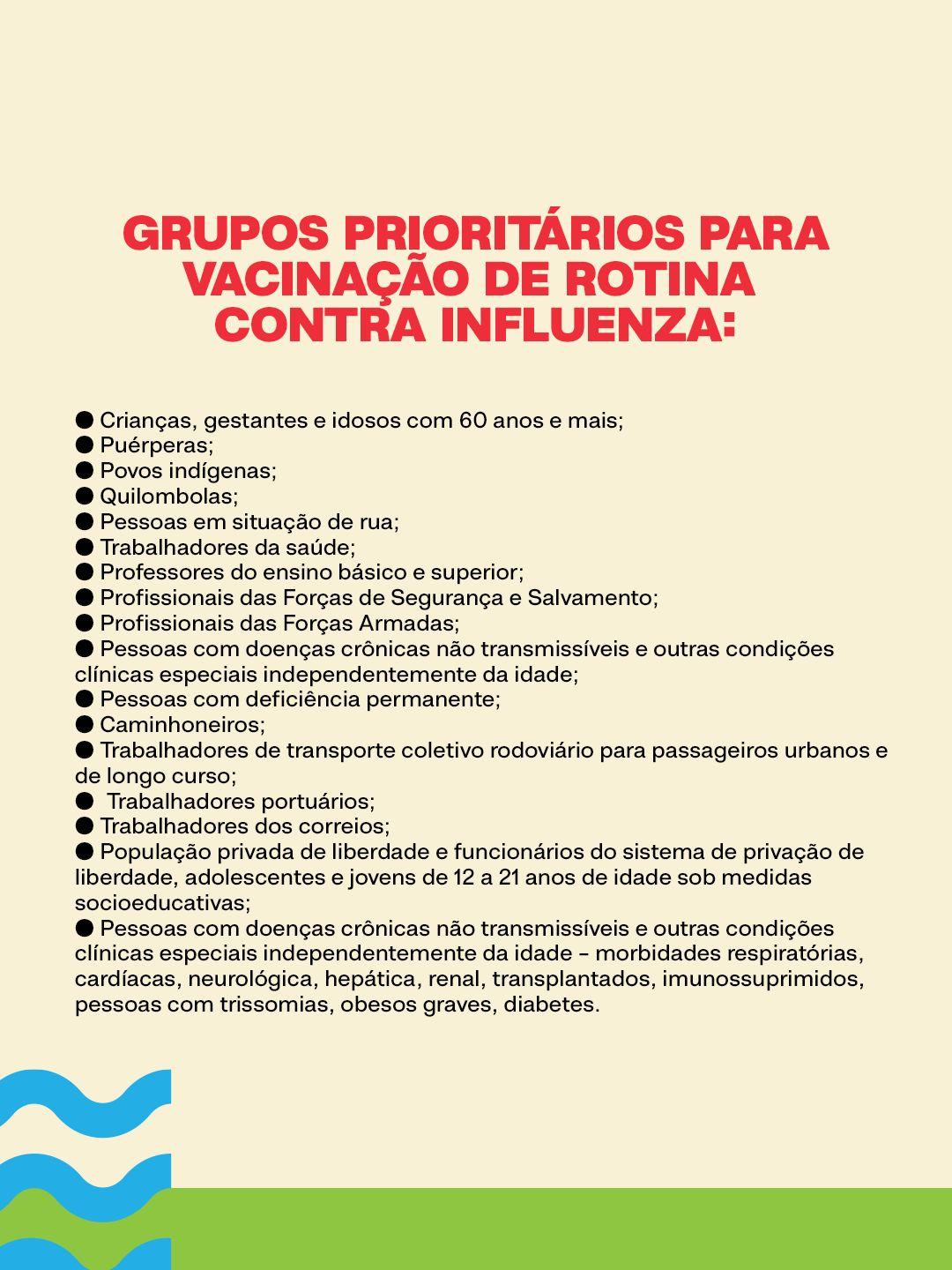 Grupos Prioritários