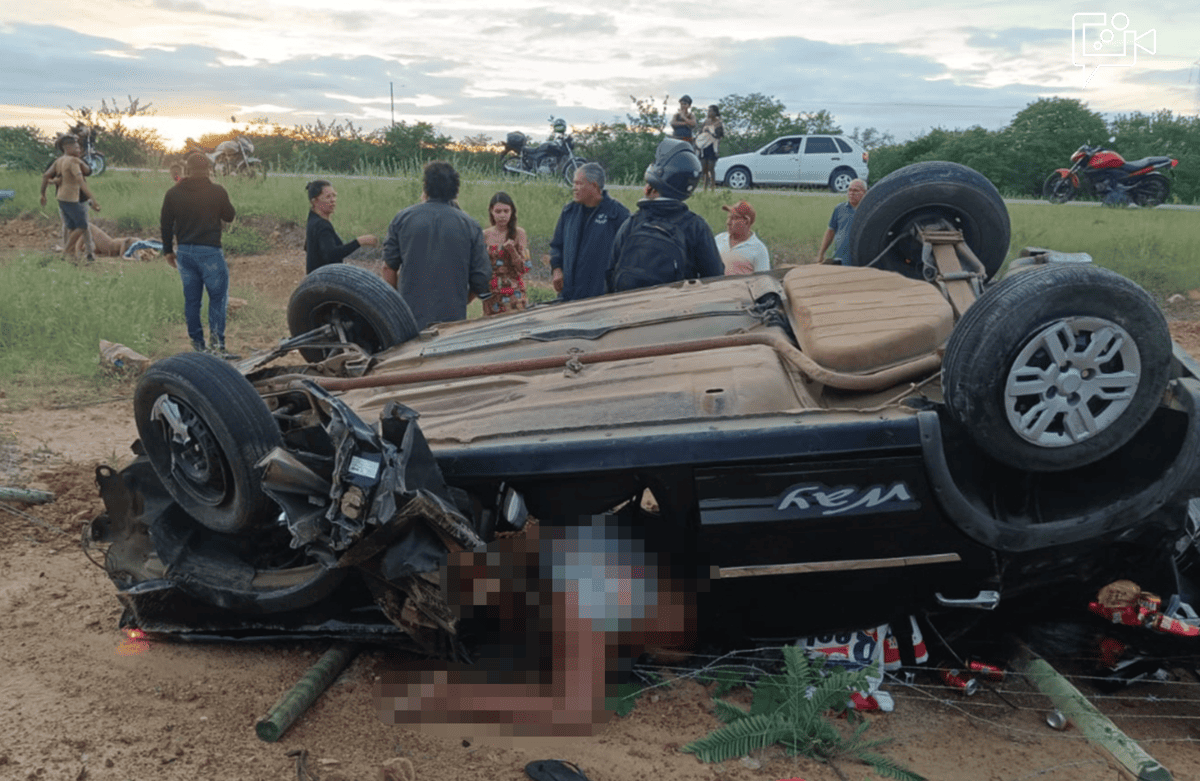 Acidente em Juazeiro-BA deixa mortos e feridos na BA-210, próximo ao Rodeadouro