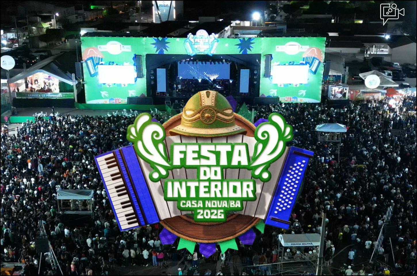 Festa do Interior 2026: lançamento oficial acontece em Casa Nova com expectativa de grandes atrações