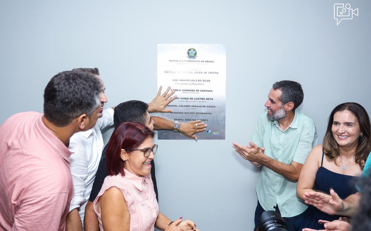 Gestão Anisio Viana entrega 3 grandes obras em um único dia.