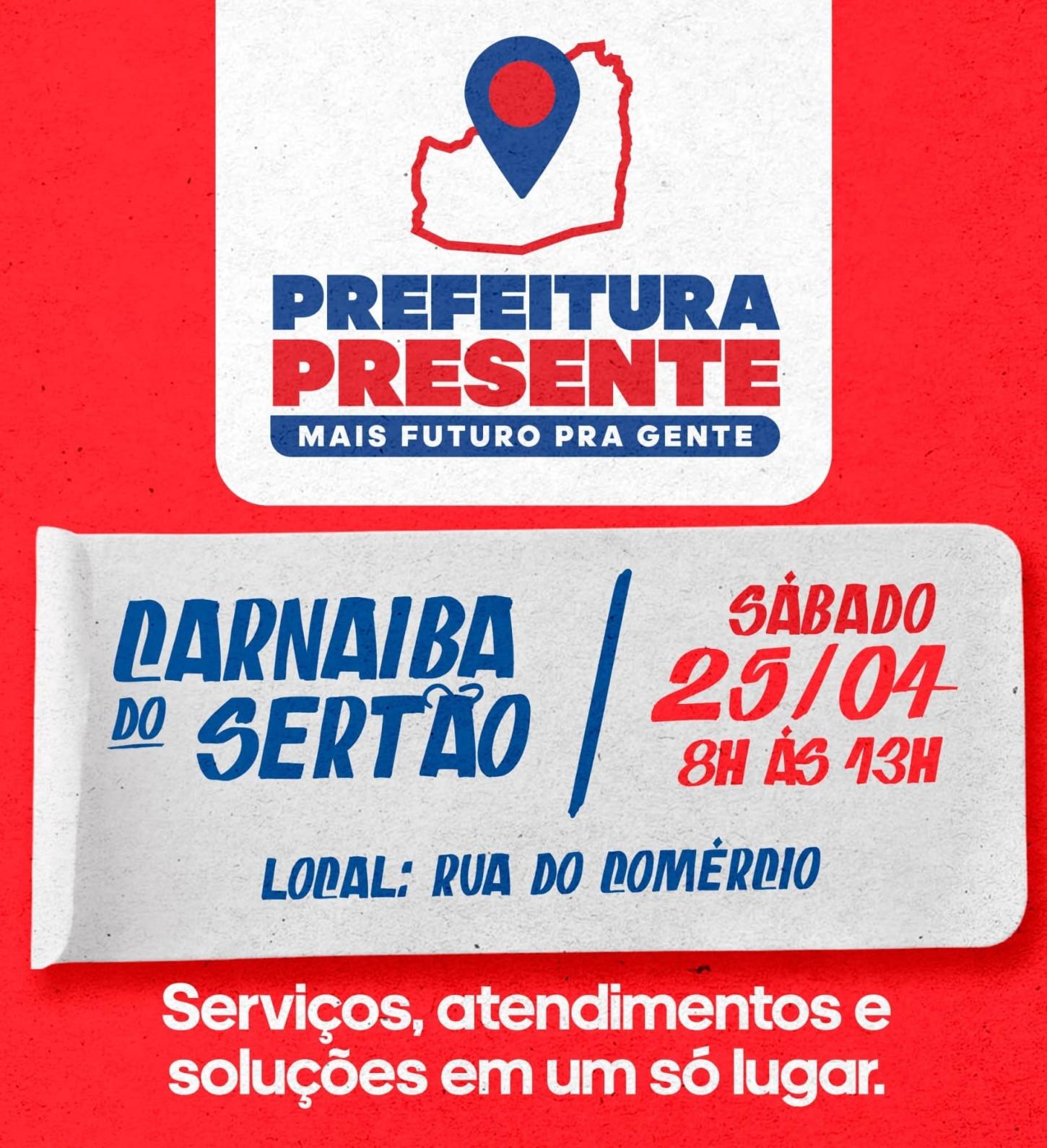 Prefeitura presente