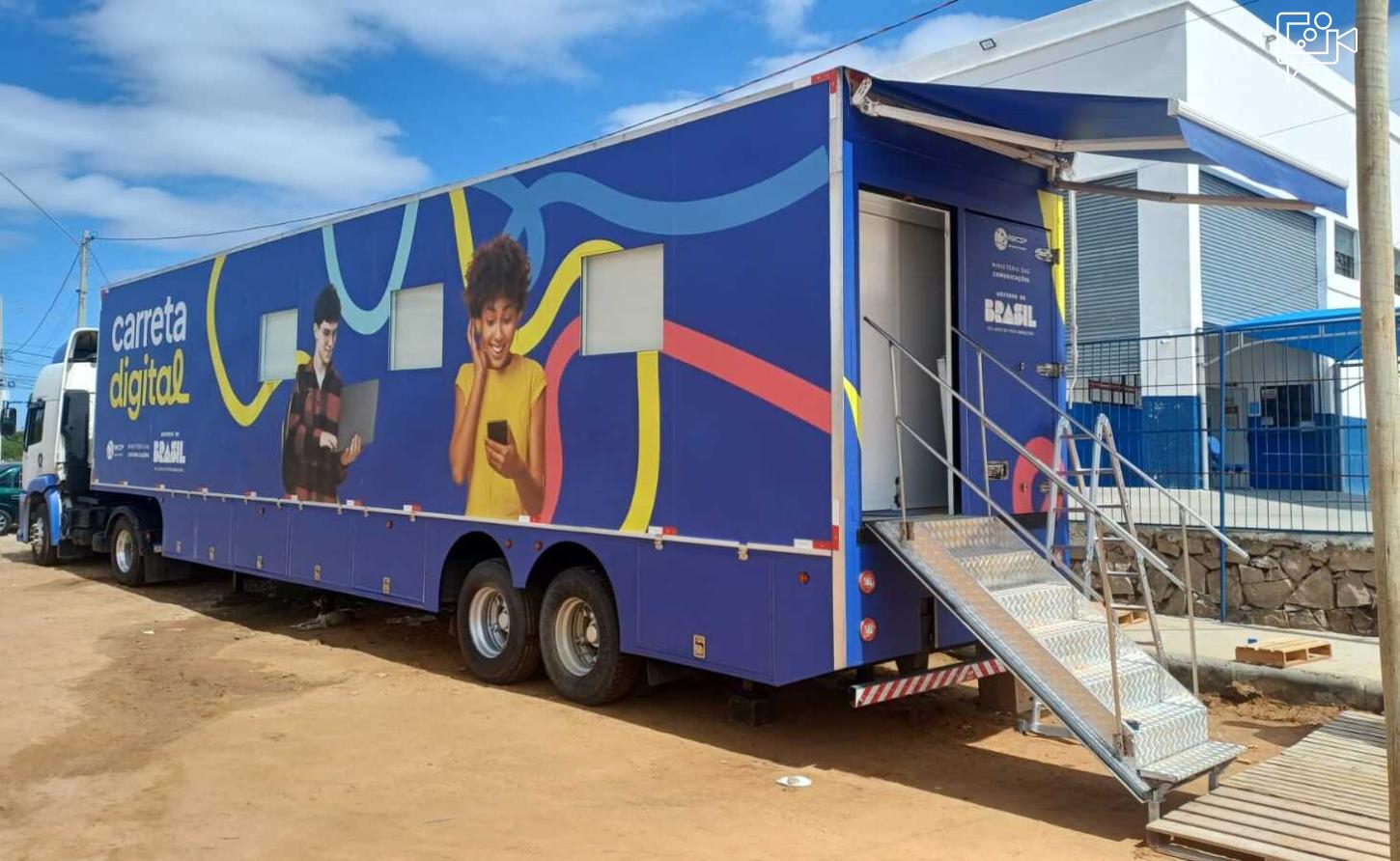 Carreta Digital chega a Petrolina para formação tecnológica de estudantes 