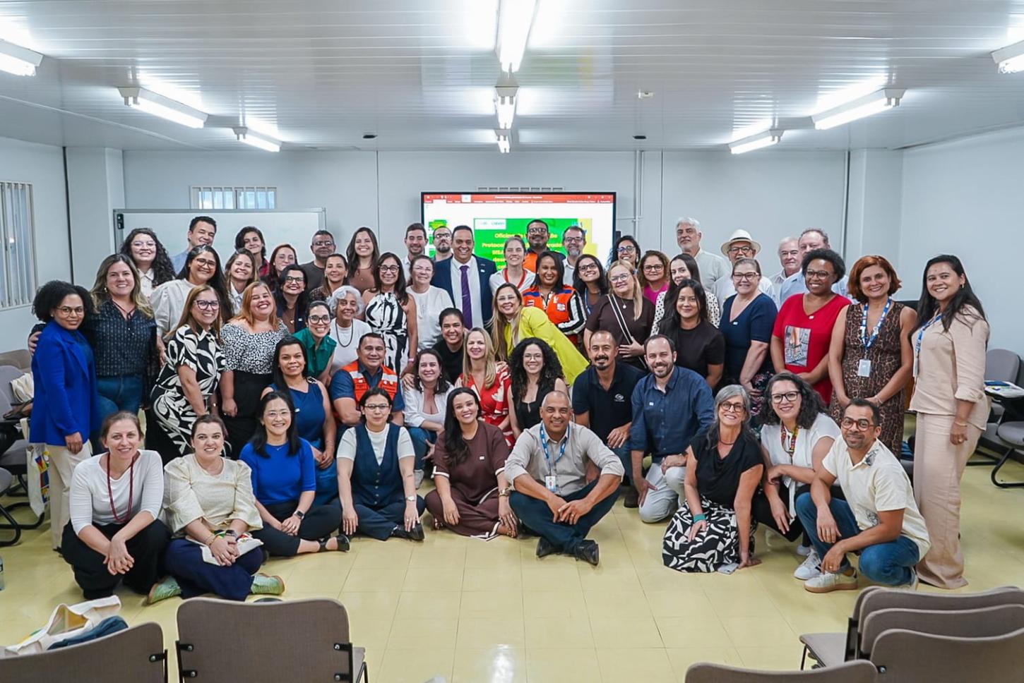 A atividade foi promovida pelo Ministério do Desenvolvimento e Assistência Social, Família e Combate à Fome (MDS)