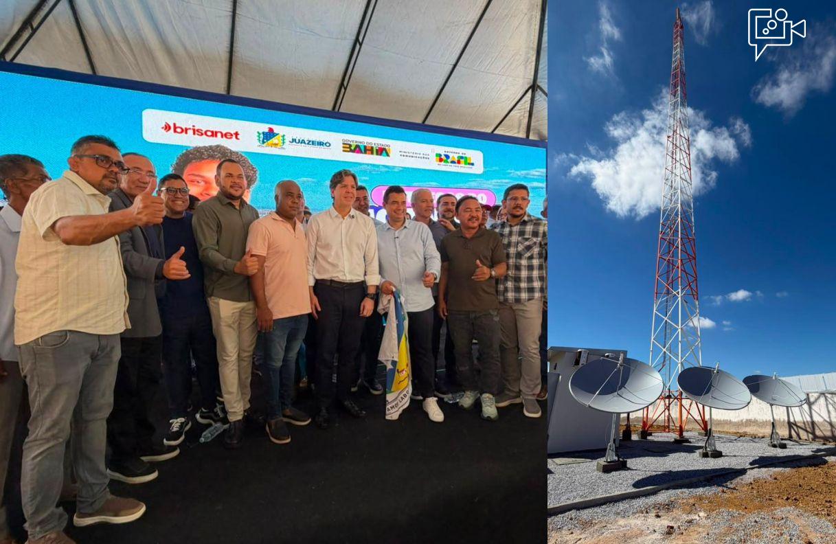 Juazeiro avança na conectividade e na comunicação pública com anúncio de novas torres de telefonia e lançamento da TV ALBA