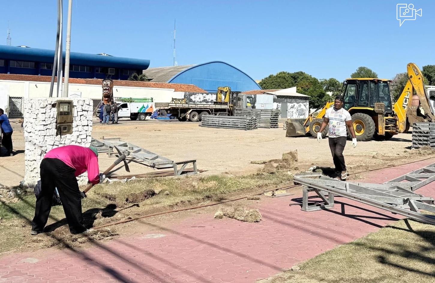 Falta pouco! Juá Literária 2026 inicia montagem da estrutura na Orla de Juazeiro
