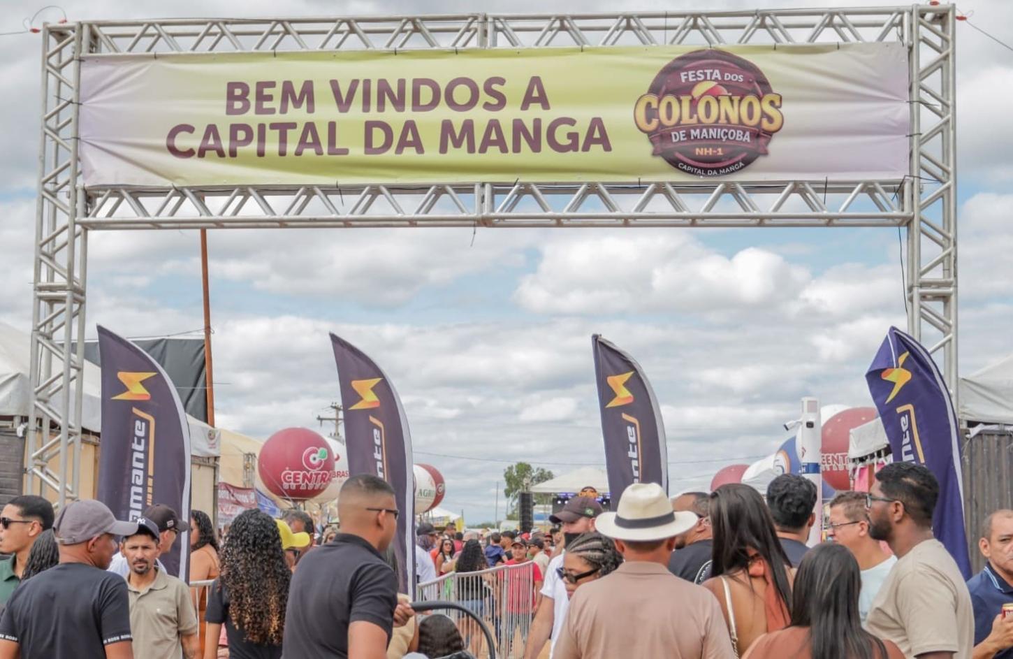 44ª Festa dos Colonos de Maniçoba, realizada entre os dias 17 e 19 de julho, no distrito de Maniçoba, em Juazeiro