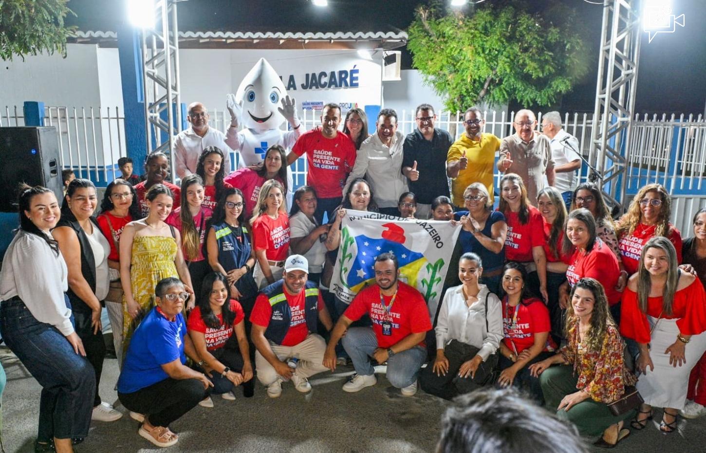 Andrei Gonçalves entrega nova UBS na Vila Jacaré e homenageia parteira Carmelita Magalhães dos Santos