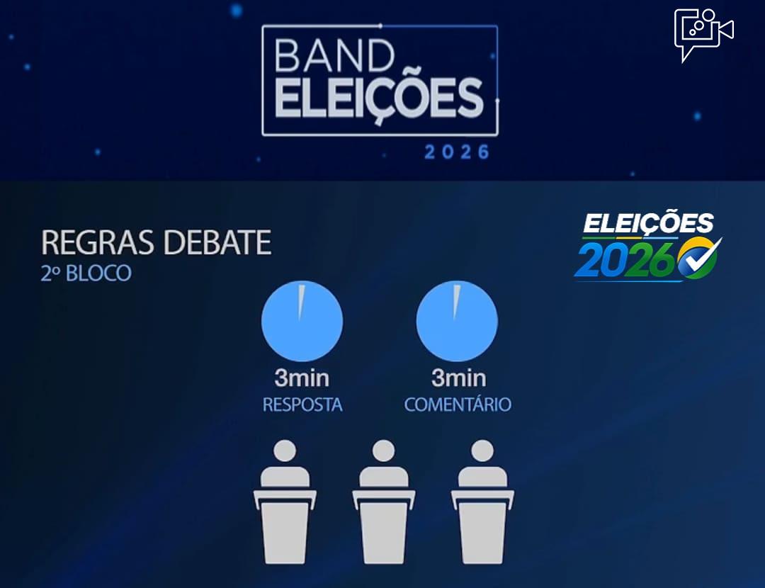 Debate Band Bahia: veja as regras do 1º confronto entre candidatos ao governo