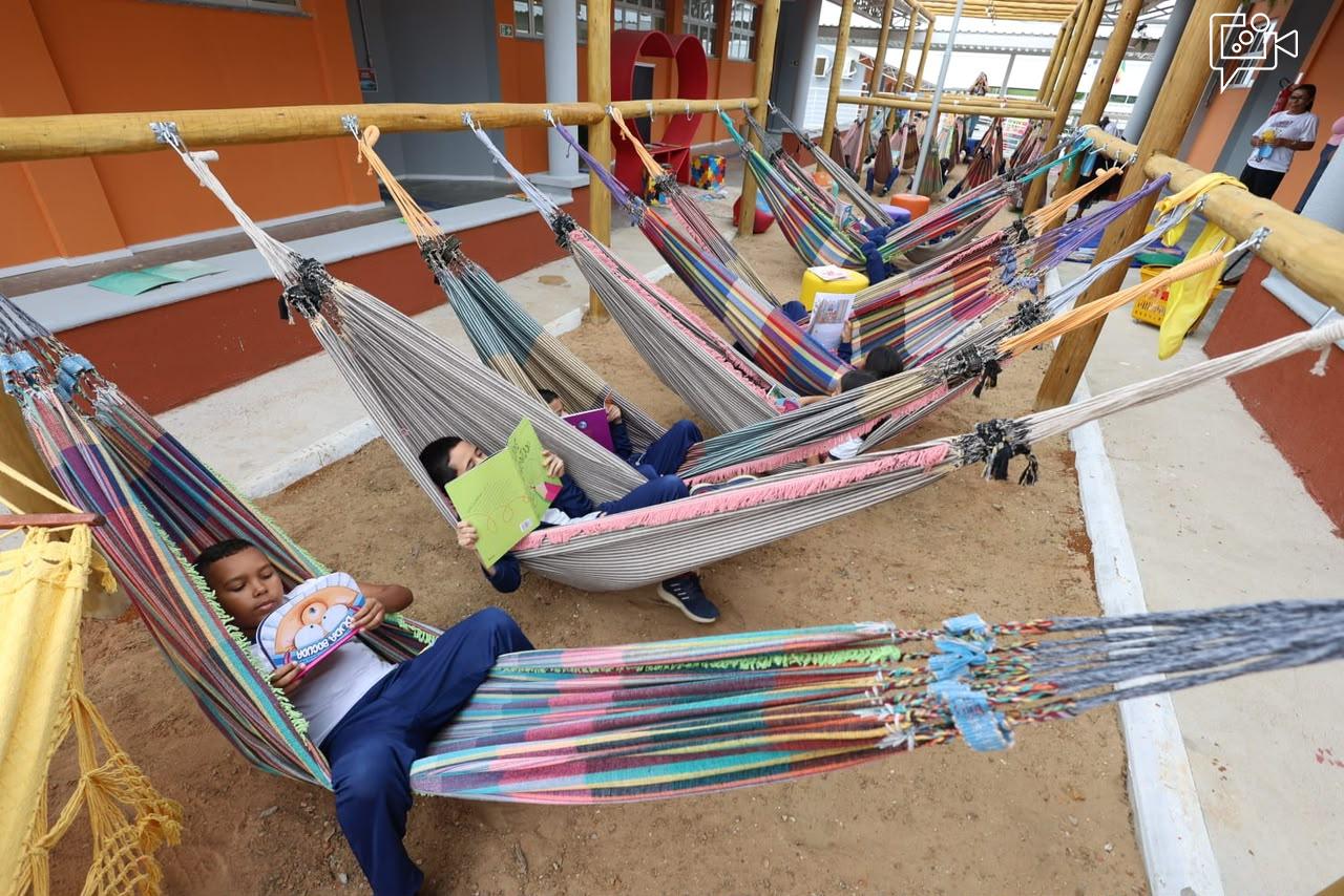 Petrolina: Leitura no Redário ganha novo espaço e amplia experiência dos estudantes da Tapera