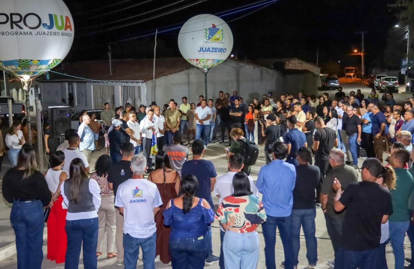 Com a pavimentação de 100% das vias do distrito