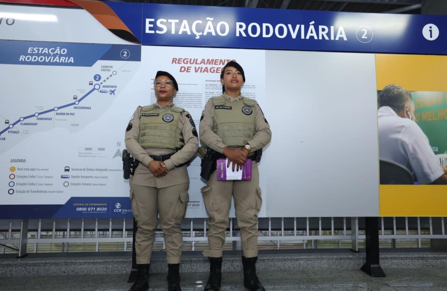 Policiamento presente