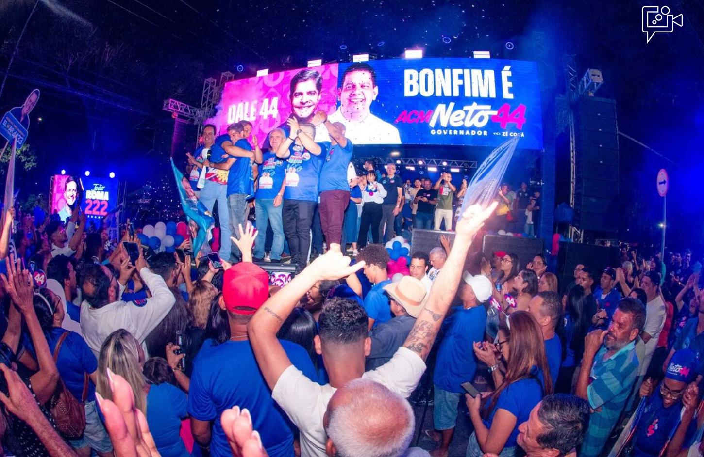 Desejo de mudança: Senhor do Bonfim recebe ACM Neto em grande caminhada