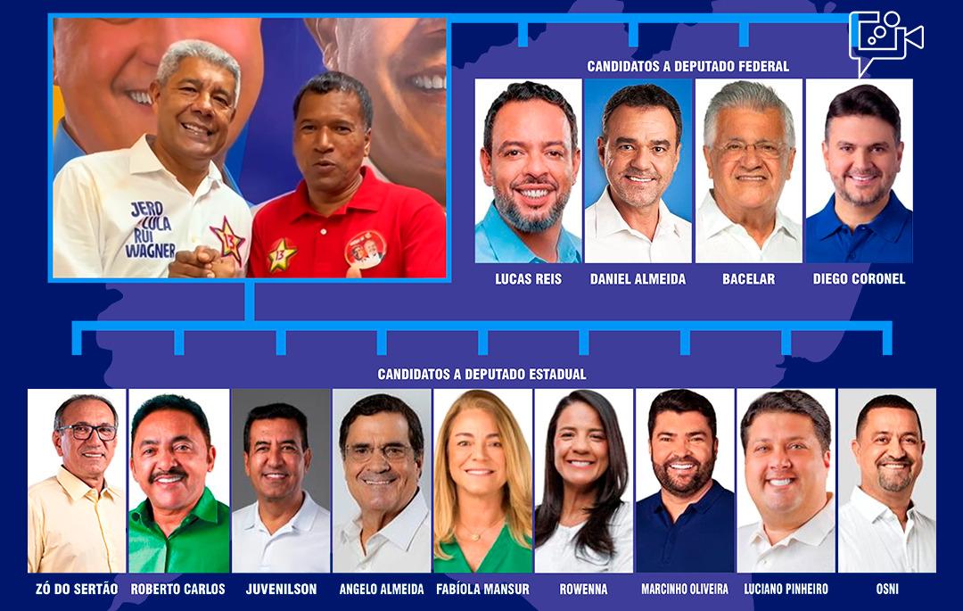Murilo Bomfim apoia Jerônimo Rodrigues e reforça amplo grupo de deputados estaduais e federais em Curaçá
