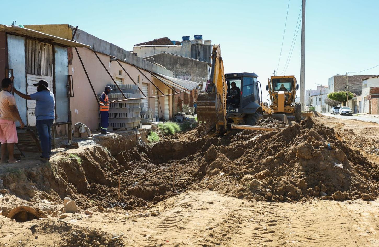 Obras em execução