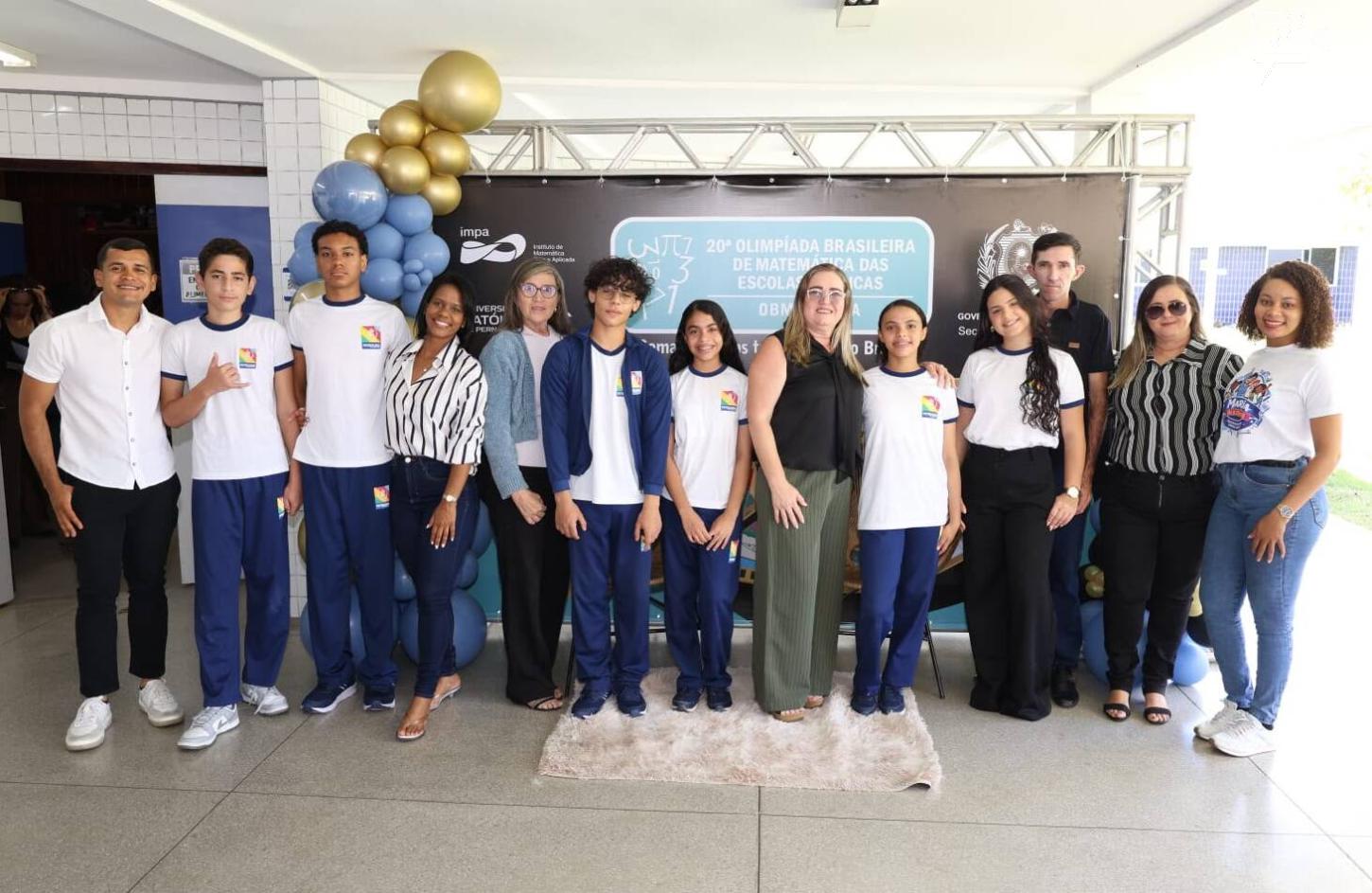 Alunos da rede municipal de Petrolina são medalhistas da 20ª OBMEP