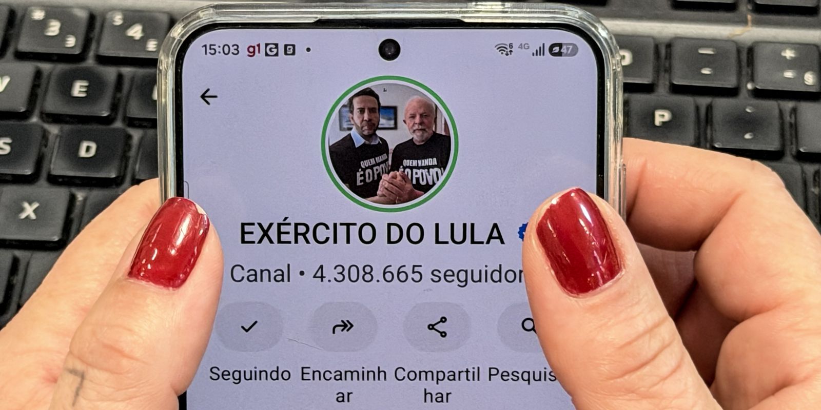 Canal Exército do Lula é restabelecido no WhatsApp após registro oficial no TSE