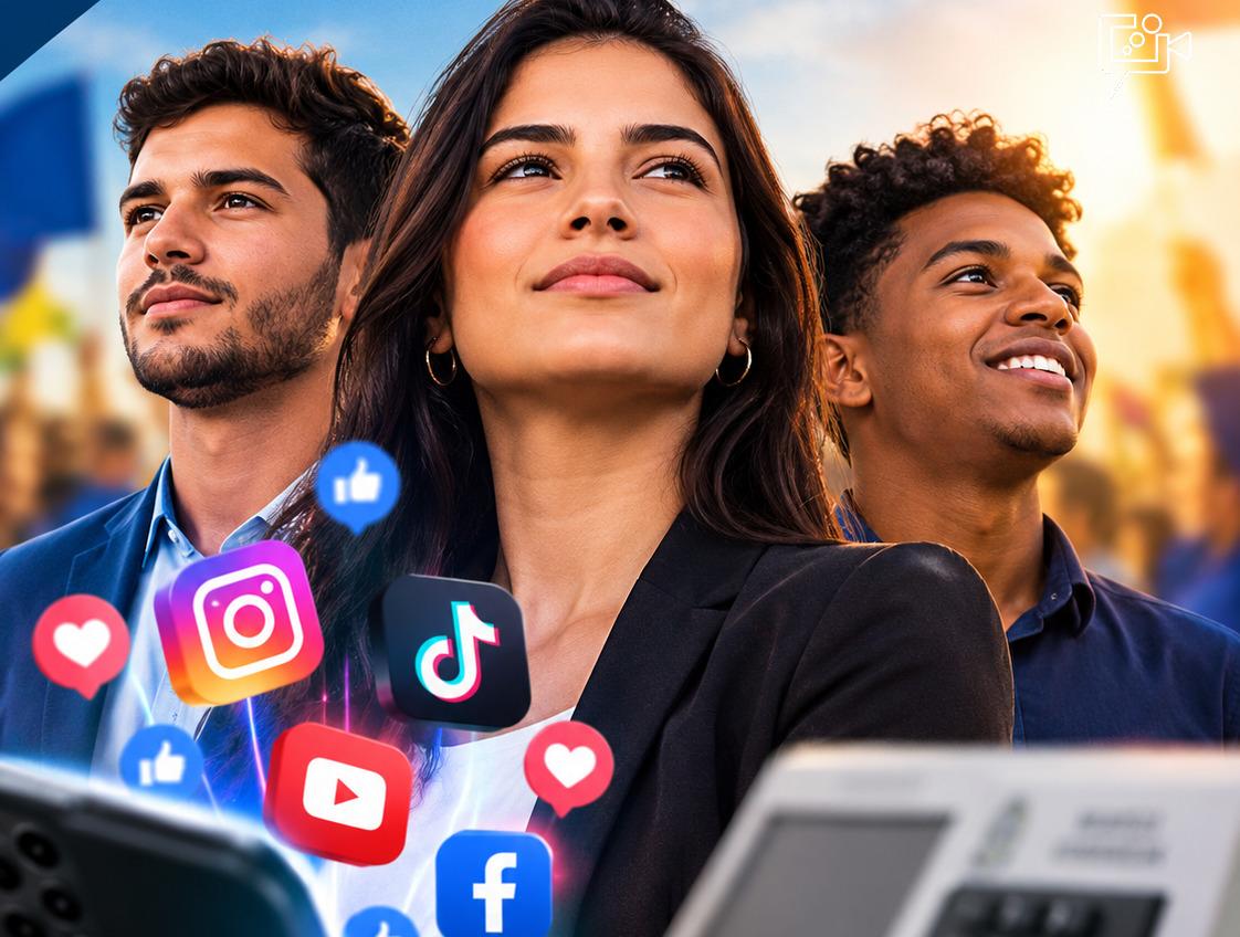 Candidatos Gen Z: redes sociais elegem deputados jovens e mudam o jogo das eleições 2026