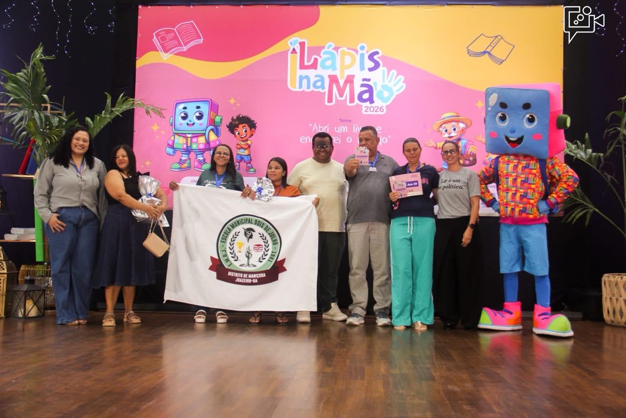Estudantes da Rede Municipal de Juazeiro conquistam 15 premiações na 13ª edição do projeto Lápis na Mão