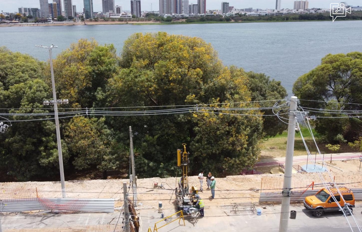 Projua: Estudos do solo são realizados para requalificação da Orla de Juazeiro