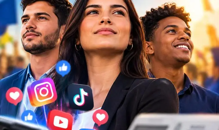 Candidatos Gen Z: redes sociais elegem deputados jovens e mudam o jogo das eleições 2026