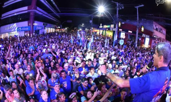 Desejo de mudança: Senhor do Bonfim recebe ACM Neto em grande caminhada