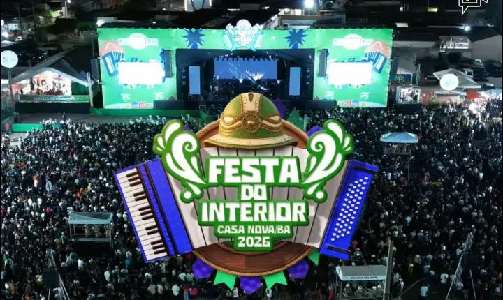 Festa do Interior 2026: lançamento oficial acontece em Casa Nova com expectativa de grandes atrações