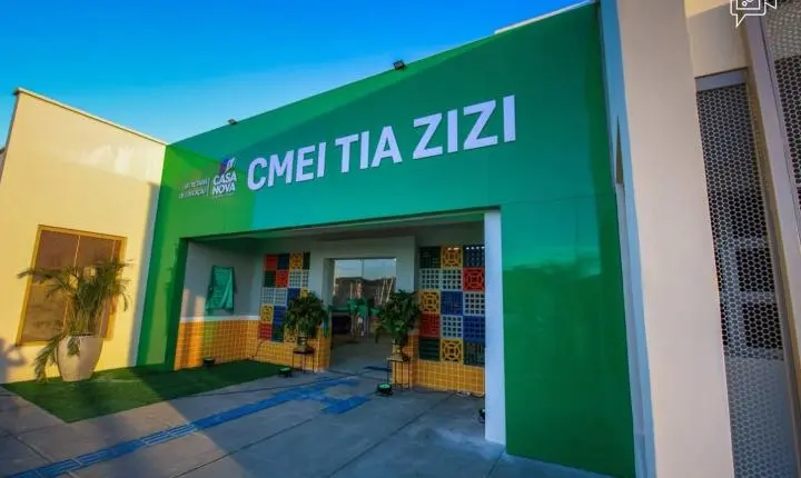 Gestão Anisio Viana entrega a maior creche da história de Casa Nova após anos de abandono