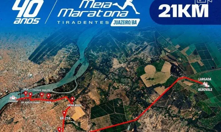 Meia Maratona Tiradentes: 40ª edição terá novo percurso e programação especial com show e espaço pós-prova