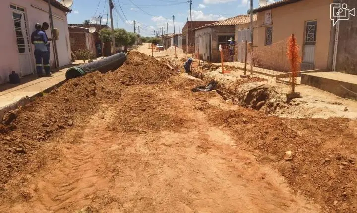 PROJUA realiza obra de drenagem pluvial e implantação de 480 metros de tubulação em Itamotinga