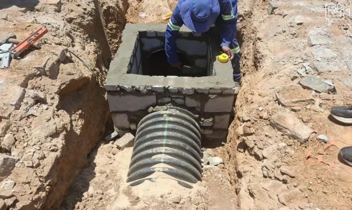 PROJUA realiza obra de drenagem pluvial e implantação de 480 metros de tubulação em Itamotinga